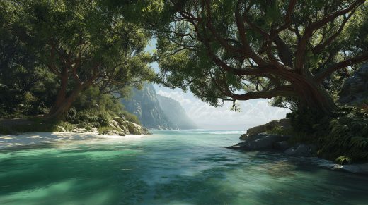 Turquoise Lagoon puzzle preview